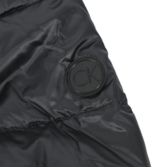 CALVIN KLEIN Women's Asymmetric Zip Front Down Coat Jacket size: S - Picture 6 of 9